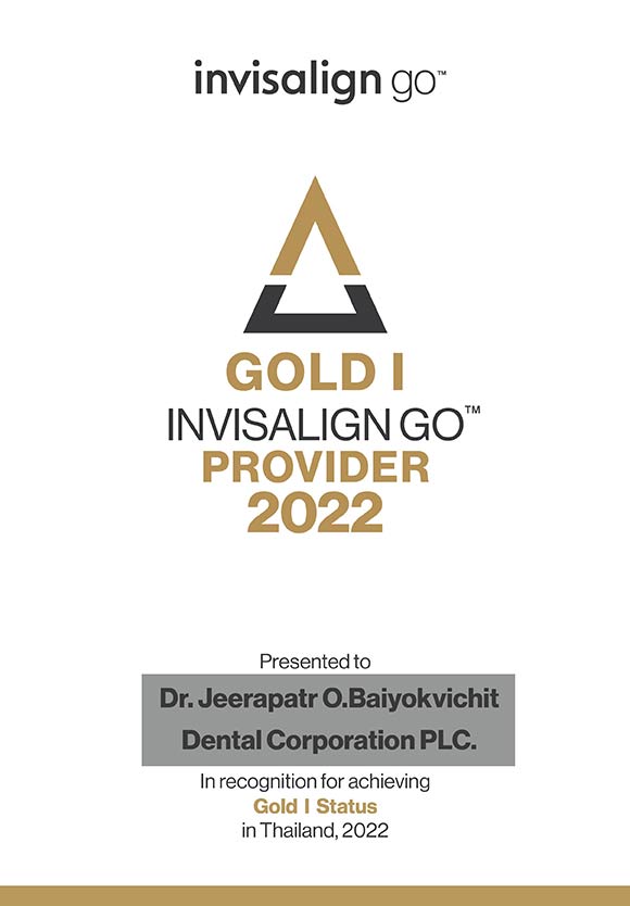 Certificated Invisalign Go